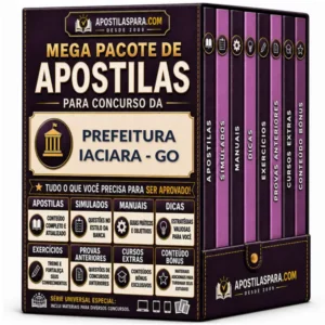 Apostila para Prefeitura Iaciara - GO