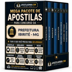 Apostila para Prefeitura Ibirité - MG