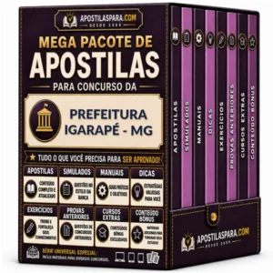 Apostila para Prefeitura Igarapé - MG