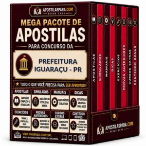 Apostila para Prefeitura Iguaraçu - PR