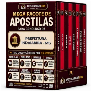 Apostila para Prefeitura Indaiabira - MG