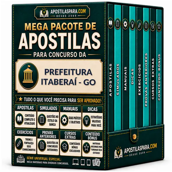 Apostila para Prefeitura Itaberaí - GO
