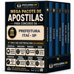 Apostila para Prefeitura Itaí - SP