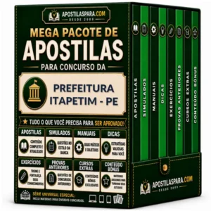 Apostila para Prefeitura Itapetim - PE