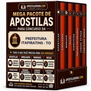 Apostila para Prefeitura Itapiratins - TO