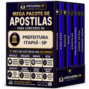 Apostila para Prefeitura Itapuí - SP