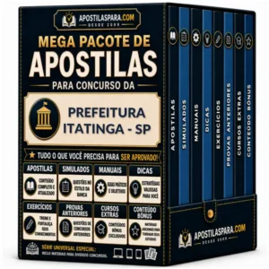 Apostila para Prefeitura Itatinga - SP