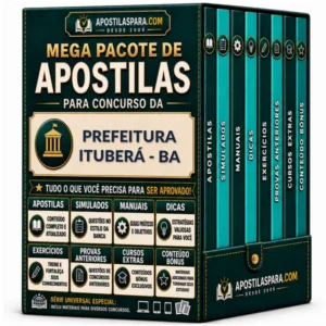 Apostila para Prefeitura Ituberá - BA