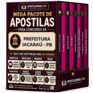 Apostila para Prefeitura Jacaraú - PB