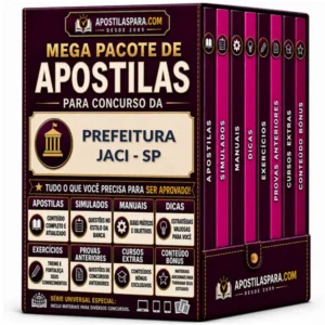 Apostila para Prefeitura Jaci - SP