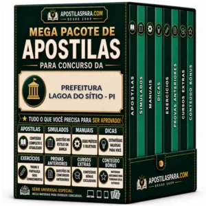 Apostila para Prefeitura Lagoa do Sítio - PI