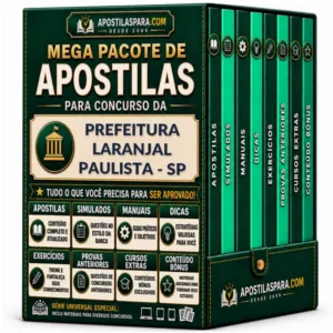 Apostila para Prefeitura Laranjal Paulista - SP