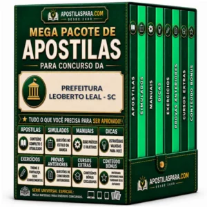 Apostila para Prefeitura Leoberto Leal - SC