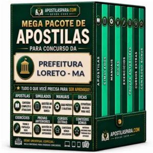 Apostila para Prefeitura Loreto - MA