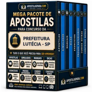 Apostila para Prefeitura Lutécia - SP