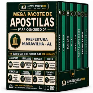 Apostila para Prefeitura Maravilha - AL