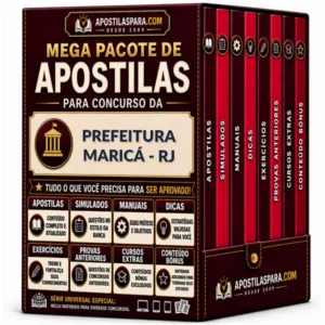 Apostila para Prefeitura Maricá - RJ
