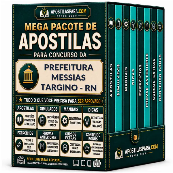 Apostila para Prefeitura Messias Targino - RN
