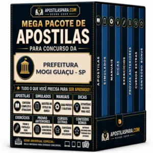 Apostila para Prefeitura Mogi Guaçu - SP