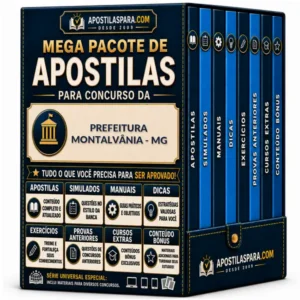 Apostila para Prefeitura Montalvânia - MG