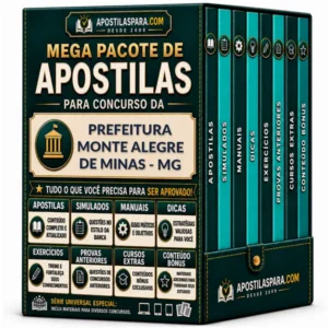 Apostila para Prefeitura Monte Alegre de Minas - MG