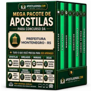Apostila para Prefeitura Montenegro - RS