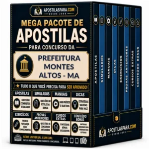Apostila para Prefeitura Montes Altos - MA