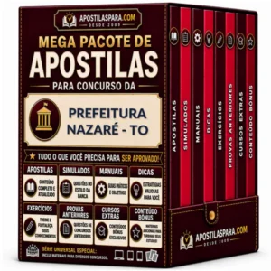Apostila para Prefeitura Nazaré - TO