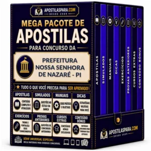 Apostila para Prefeitura Nossa Senhora de Nazaré - PI