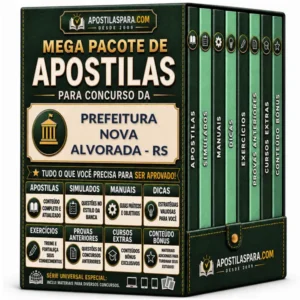 Apostila para Prefeitura Nova Alvorada - RS