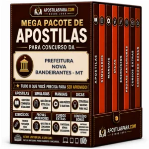 Apostila para Prefeitura Nova Bandeirantes - MT