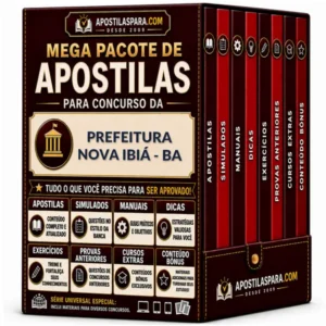 Apostila para Prefeitura Nova Ibiá - BA