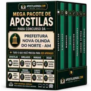 Apostila para Prefeitura Nova Olinda do Norte - AM