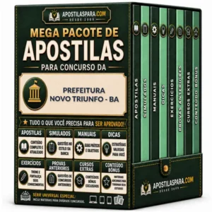 Apostila para Prefeitura Novo Triunfo - BA