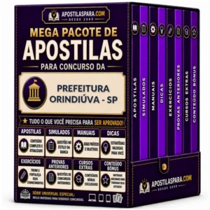 Apostila para Prefeitura Orindiúva - SP