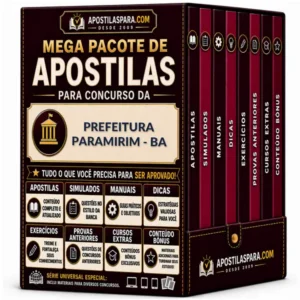 Apostila para Prefeitura Paramirim - BA