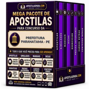 Apostila para Prefeitura Paranatama - PE