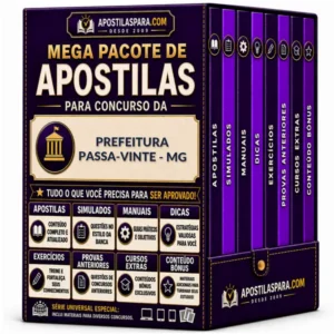 Apostila para Prefeitura Passa-Vinte - MG