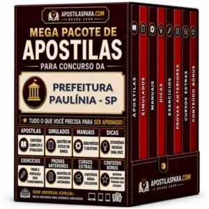 Apostila para Prefeitura Paulínia - SP