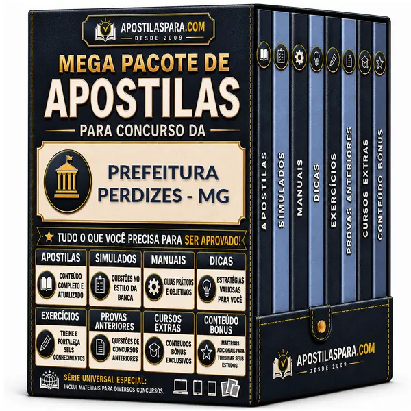 Apostila para Prefeitura Perdizes - MG