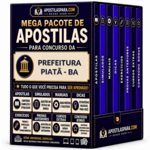 Apostila para Prefeitura Piatã - BA