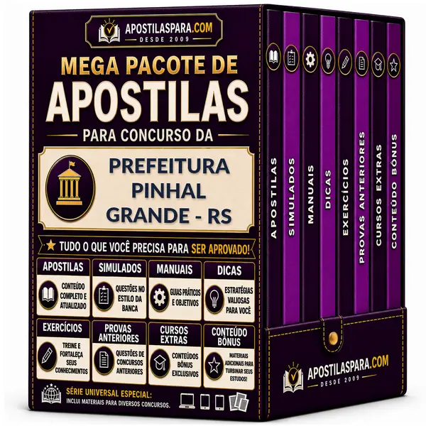Apostila para Prefeitura Pinhal Grande - RS