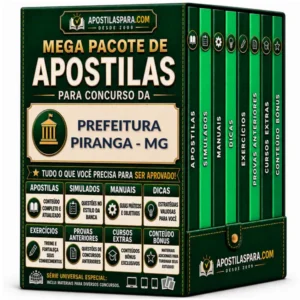 Apostila para Prefeitura Piranga - MG