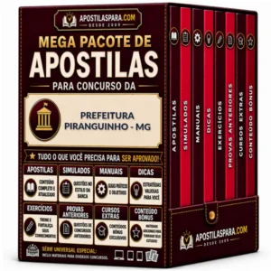 Apostila para Prefeitura Piranguinho - MG