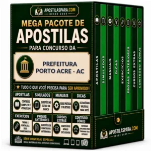 Apostila para Prefeitura Porto Acre - AC