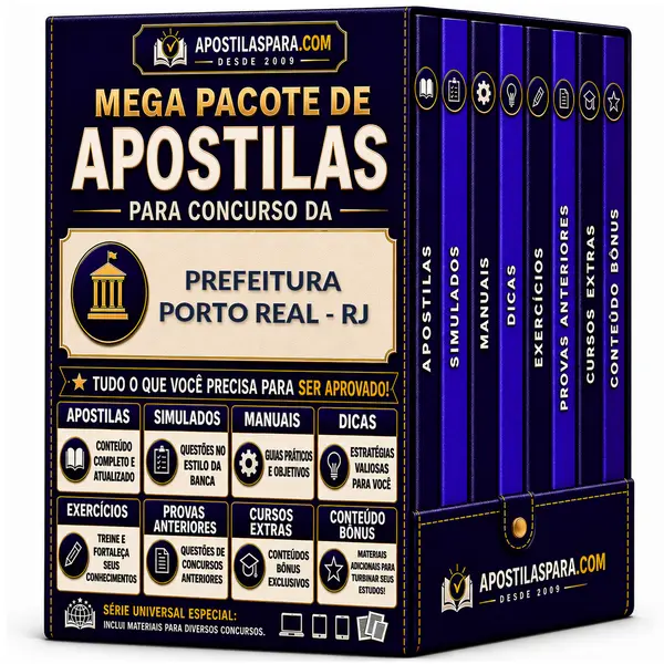 Apostila para Prefeitura Porto Real - RJ