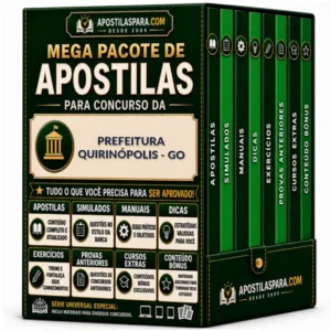 Apostila para Prefeitura Quirinópolis - GO