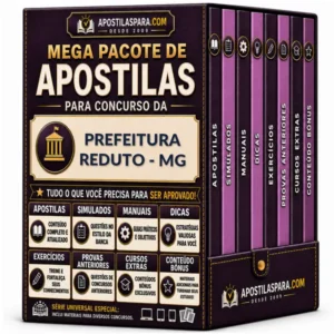 Apostila para Prefeitura Reduto - MG