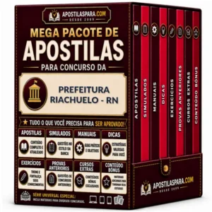 Apostila para Prefeitura Riachuelo - RN