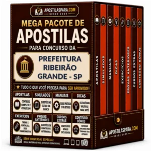 Apostila para Prefeitura Ribeirão Grande - SP